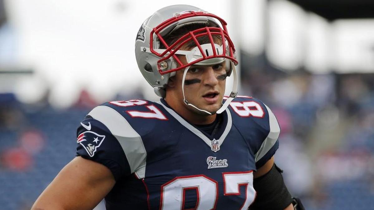New England Patriots tight end Rob Gronkowski.