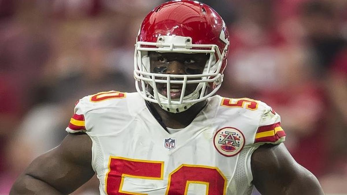 
KC Chiefs outside linebacker Justin Houston.
