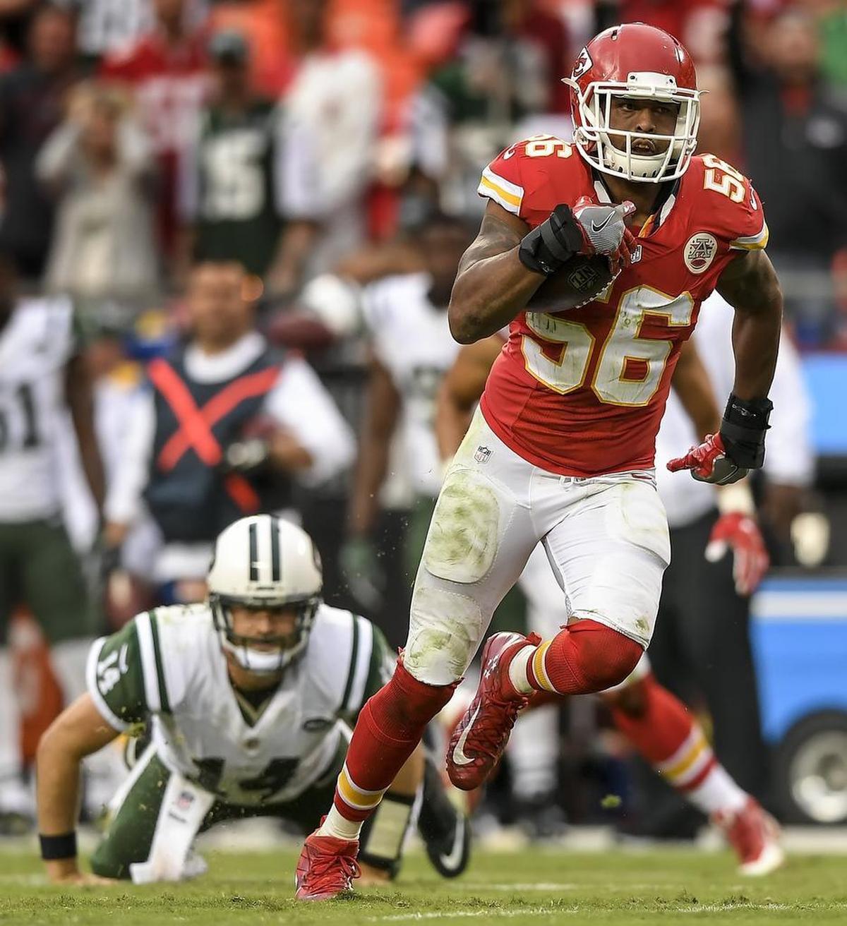 Chiefs linebacker Derrick Johnson was a durable and talented leader at the position for many years.