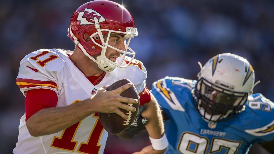 Alex Smith has taken more chances downfield this season than in his previous two with the Chiefs, and the team is seeing rewards because of it.