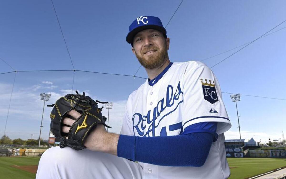 
Wade Davis at spring training.
