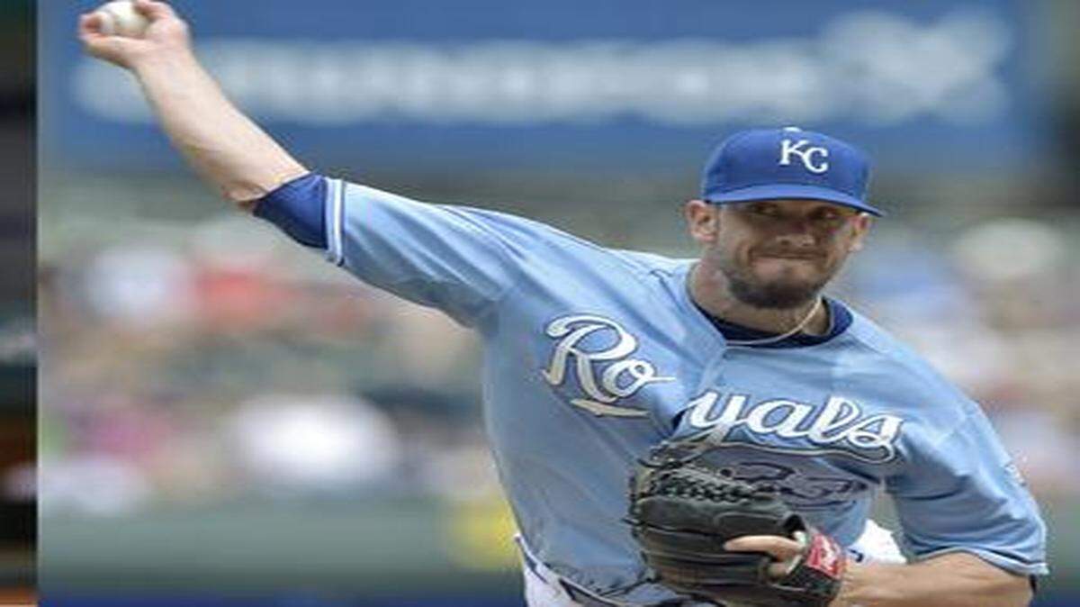 
Tampa Bay’s Wil Myers (left) is out at least two months because of a wrist sprain and the Rays have baseball’s worst record while Royals starter James Shields is pitching like an ace for the second straight season in Kansas City.
