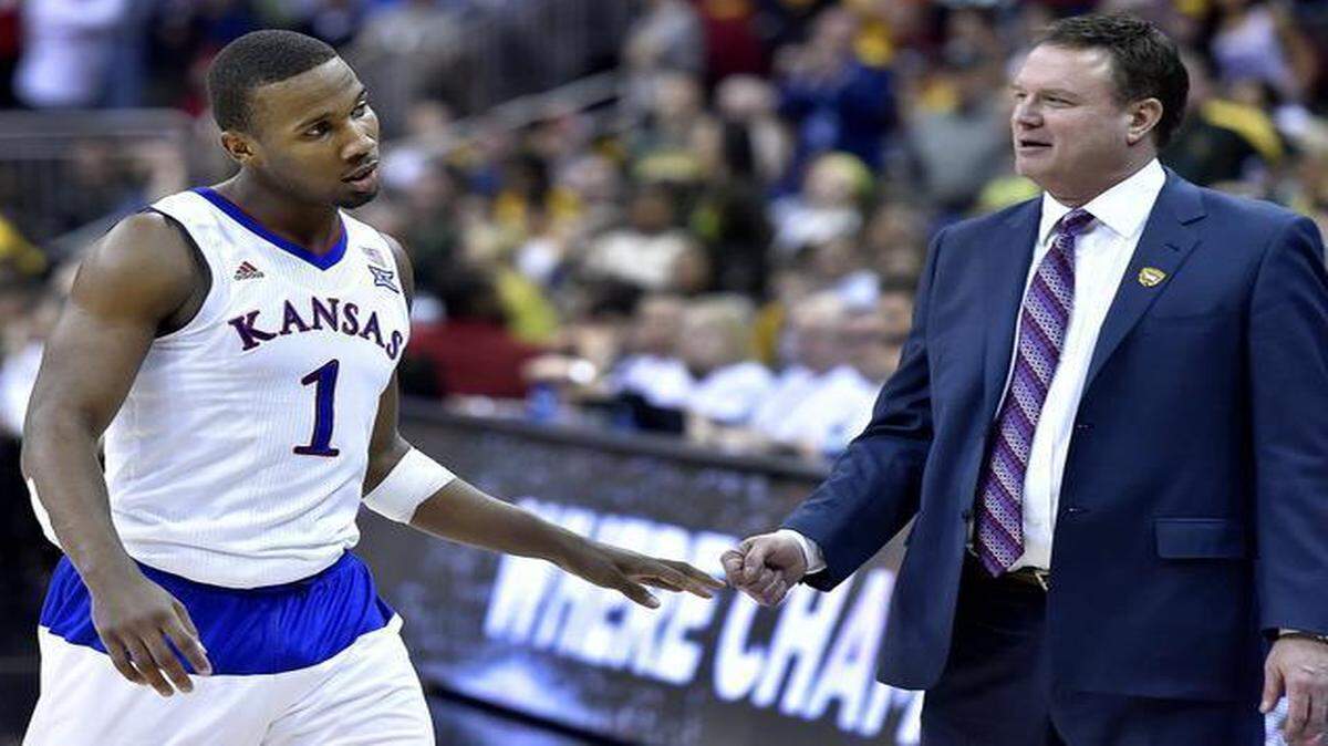 
Kansas’ struggles late this season can be traced to a number of factors, including the inconsistency of players like Wayne Selden, left. But Bill Self still has a lot to work with in Lawrence, and more help on the way.
