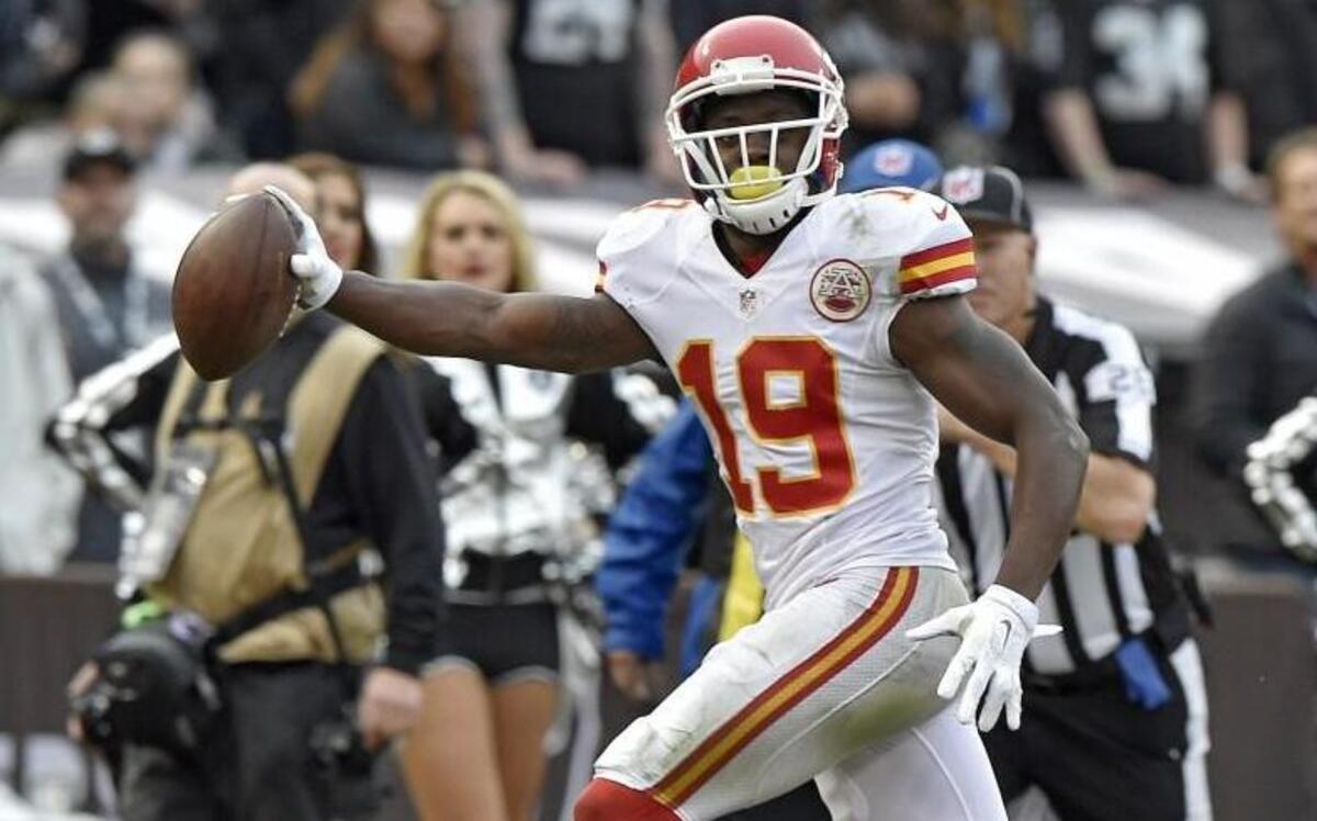 Kansas City Chiefs wide receiver Jeremy Maclin scored a touchdown in a win at Oakland earlier this month.
