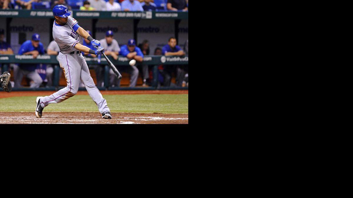 
Alex Rios would give the Royals a right-handed power bat in right field.
