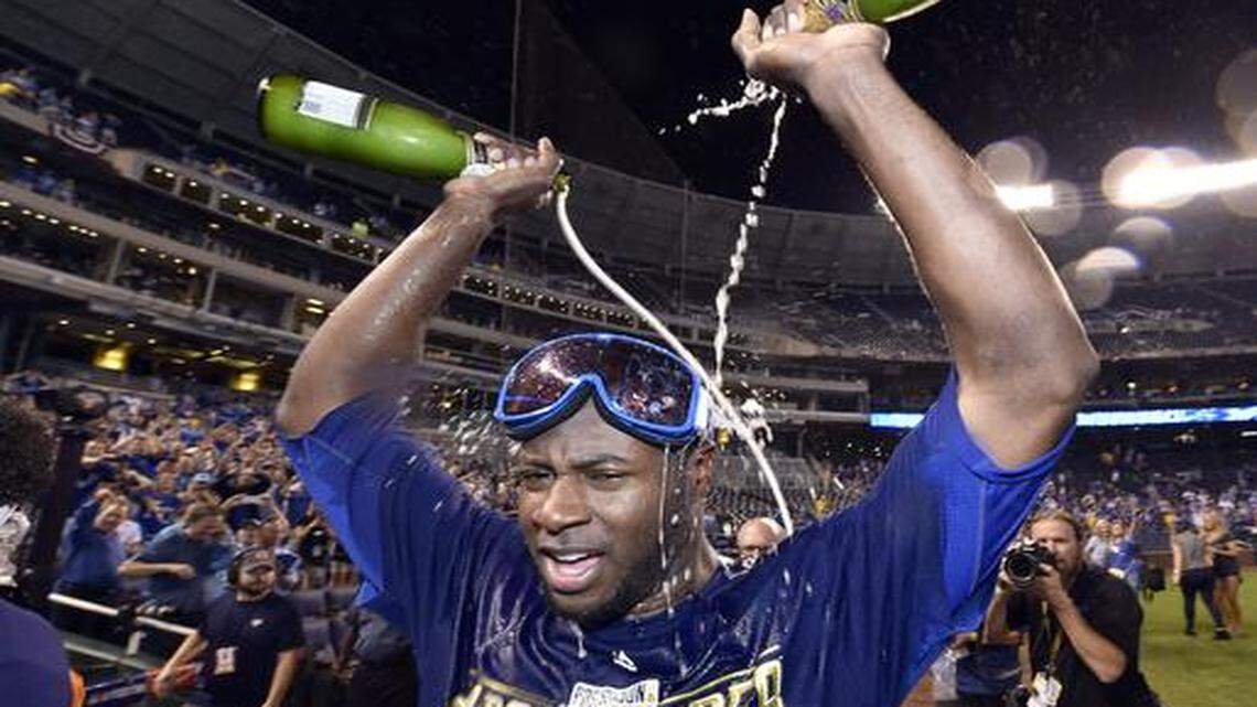 
Incredible catches and infectious enthusiasm around the clubhouse have become the calling cards of center fielder Lorenzo Cain since his arrival in Kansas City.
