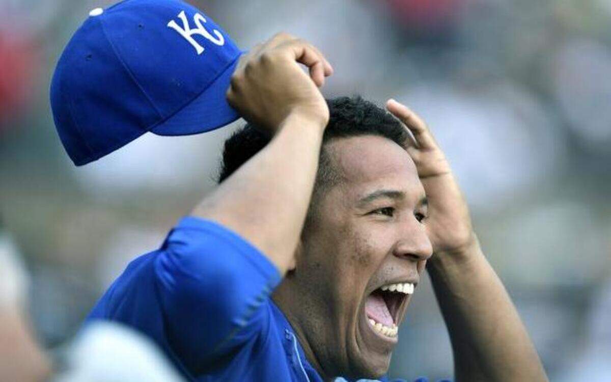 
Royals catcher Salvador Perez
