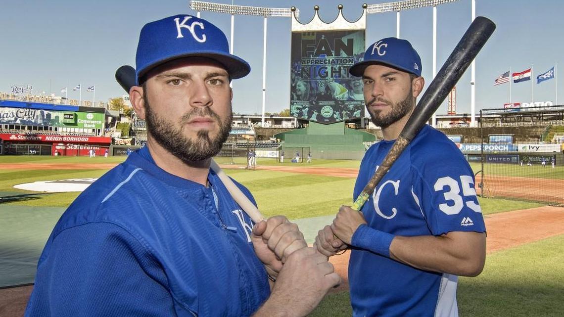Want someone to blame for baseball’s current free-agent standstill? Star columnist Sam Mellinger says you can start with the free agents themselves, such as Mike Moustakas, left, and Eric Hosmer.