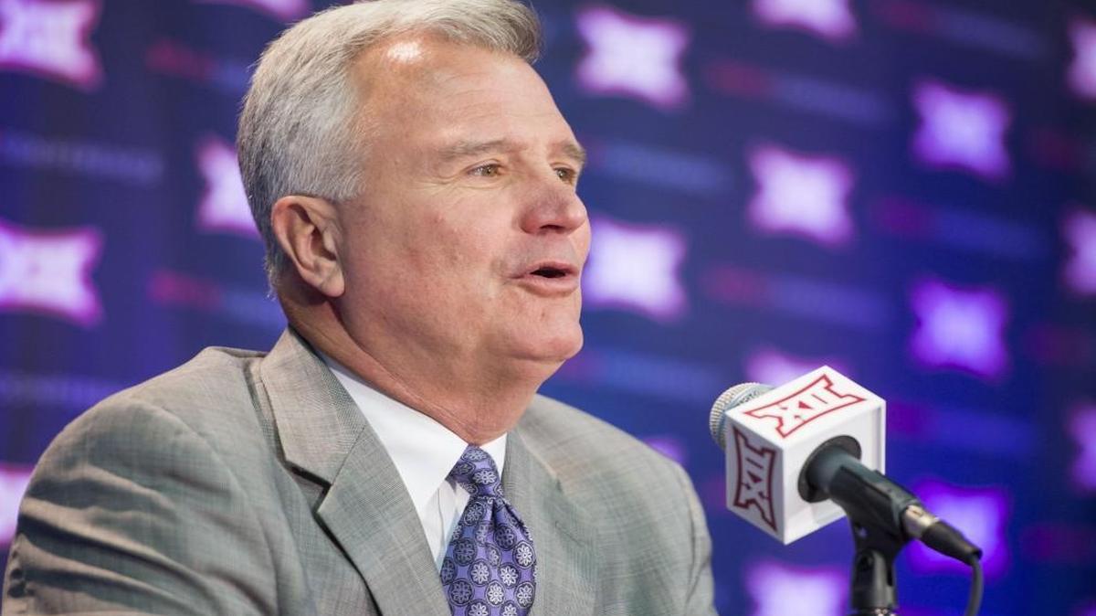 Kansas State basketball coach Bruce Weber.