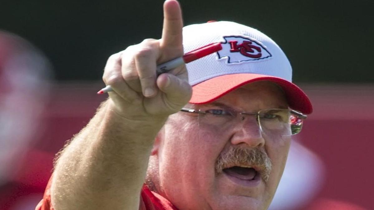 
Kansas City Chiefs head coach Andy Reid.
