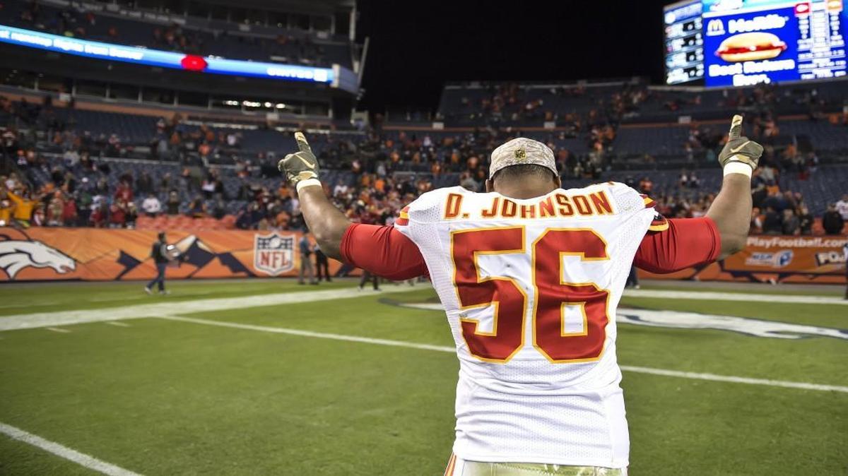 Derrick Johnson, who recently celebrated his 33rd birthday, is in the midst of a season made remarkable by the fact that he’s coming off a torn Achilles.