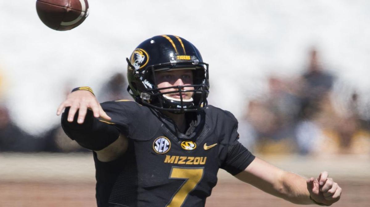 Missouri quarterback Maty Mauk