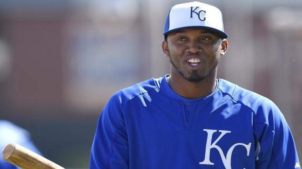 
Royals shortstop Alcides Escobar is working on taking more pitches during his spring training at-bats.

