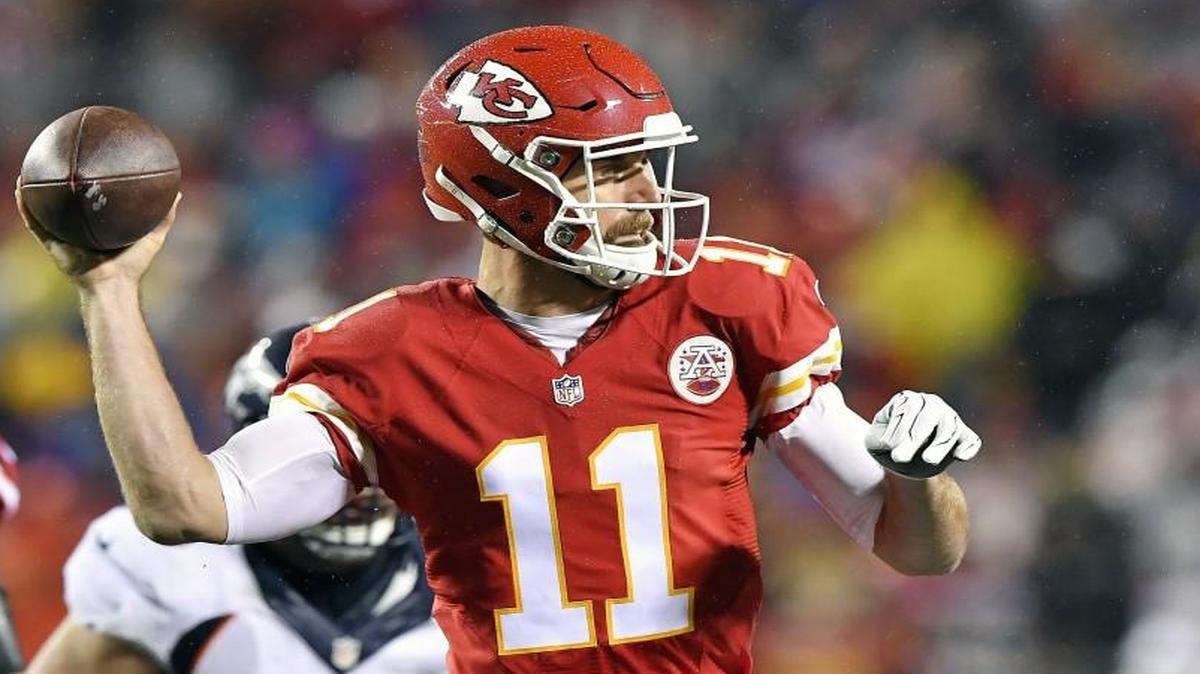 Kansas City Chiefs quarterback Alex Smith.