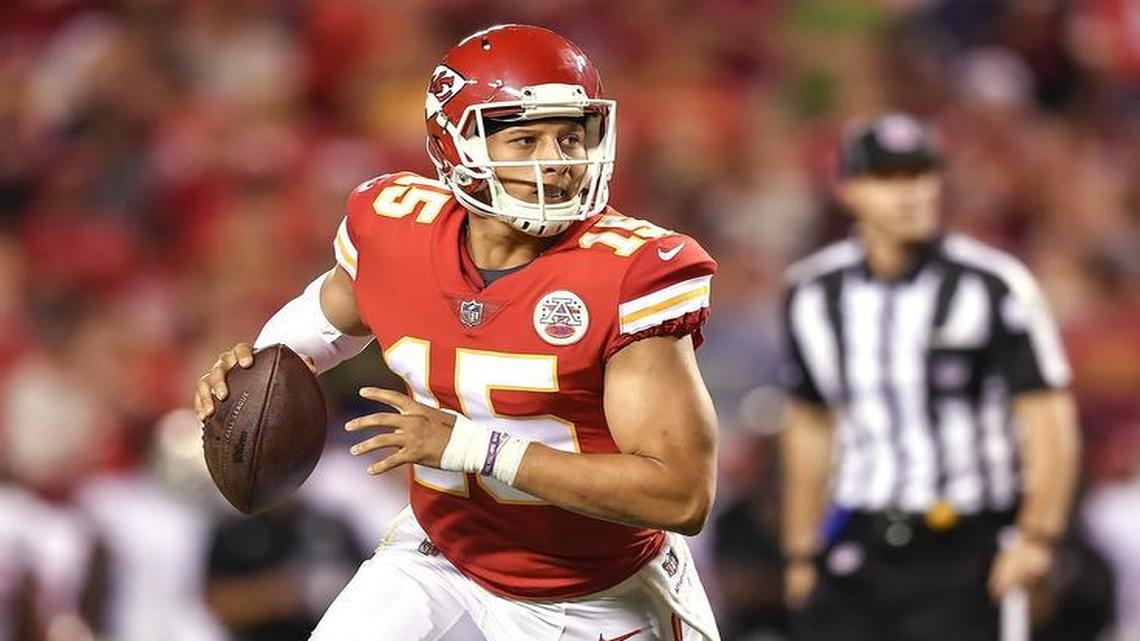 Kansas City Chiefs quarterback Patrick Mahomes