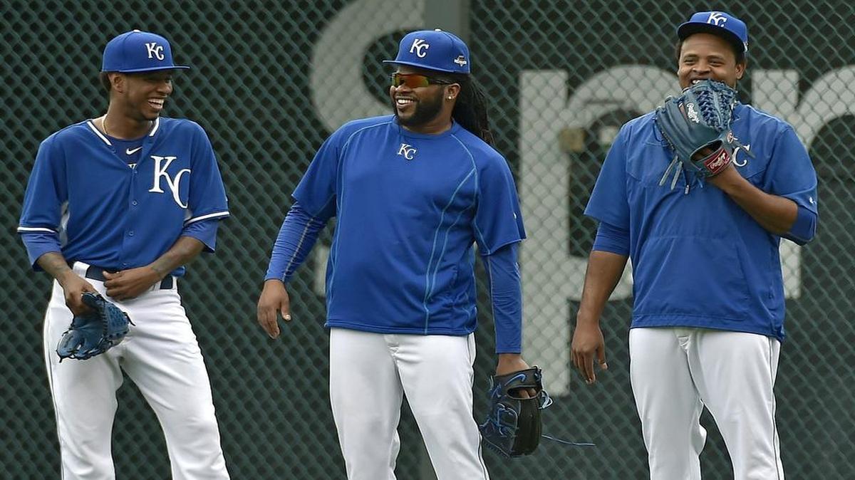 
The Royals’ first three pitchers in the upcoming AL Division Series: Yordano Ventura (Thursday), Johnny Cueto (Friday) and Edinson Volquez (Sunday).
