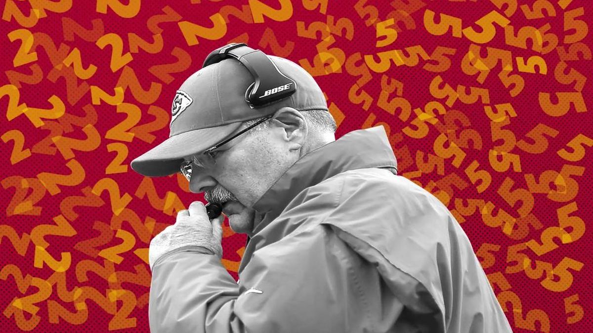 Coach Andy Reid and the Chiefs will likely be the No. 2 or No. 5 seed in the AFC.
