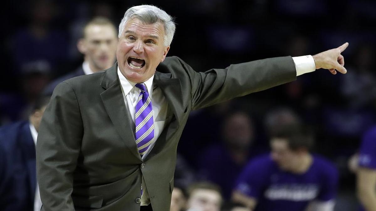 Kansas State coach Bruce Weber
