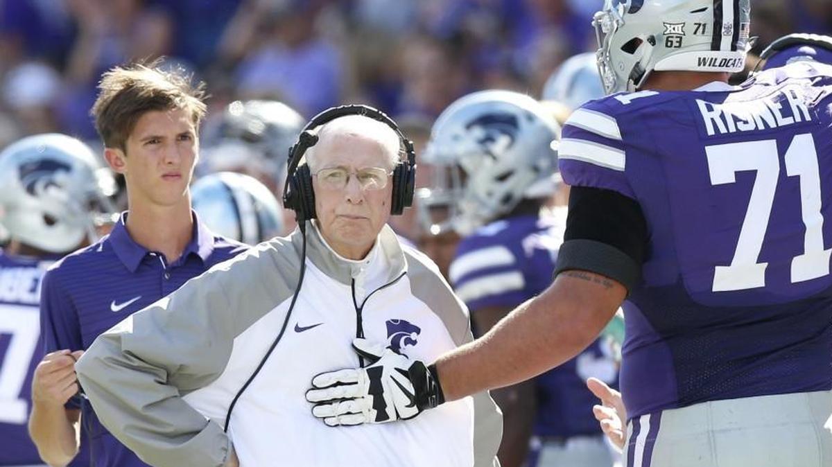 K-State coach Bill Snyder, center, has pretty much earned the right to call his shot in Manhattan. Sam Mellinger says it’s a shame the school’s administration doesn’t seem to be granting him that.