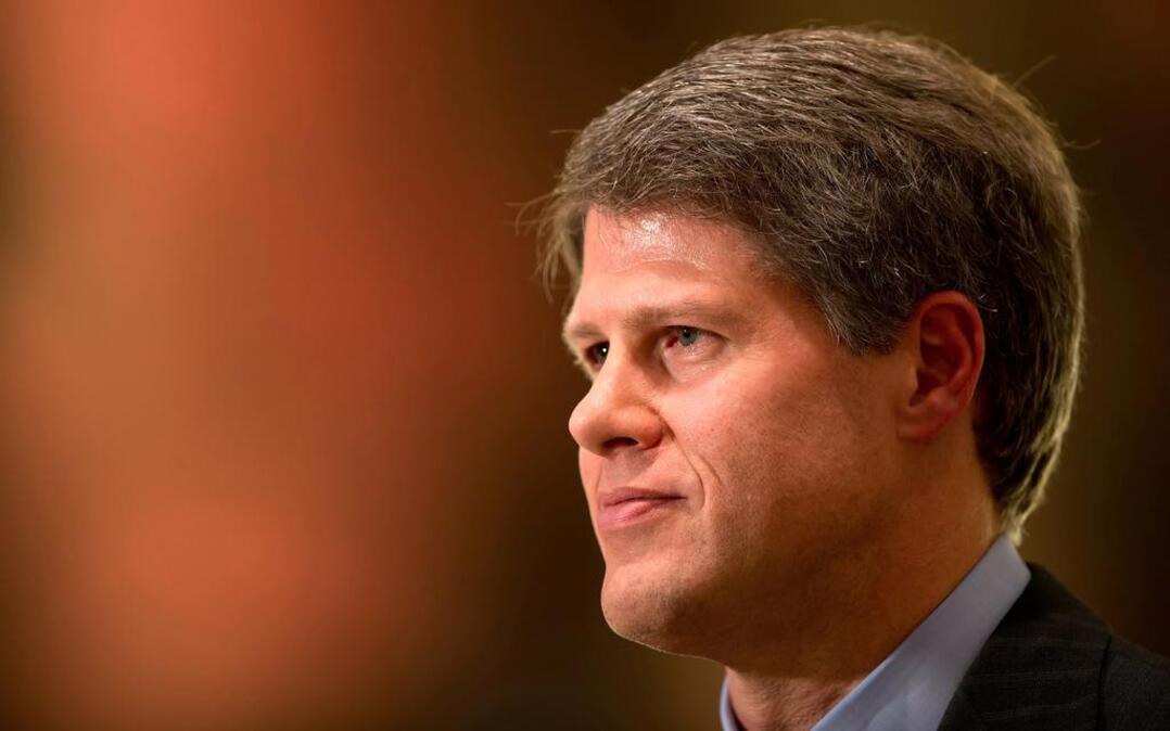 Kansas City Chiefs CEO Clark Hunt fielded questions during an interview following the news conference announcing the hiring of head coach Andy Reid, Monday, Jan. 7, 2013, at Arrowhead Stadium in Kansas City, Mo.