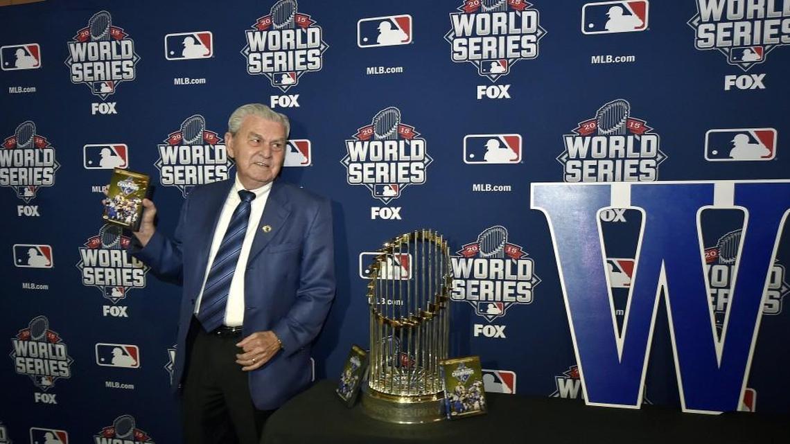 Kansas City Royals owner David Glass at the premiere showing of “The 2015 World Series,” movie on Nov. 23.