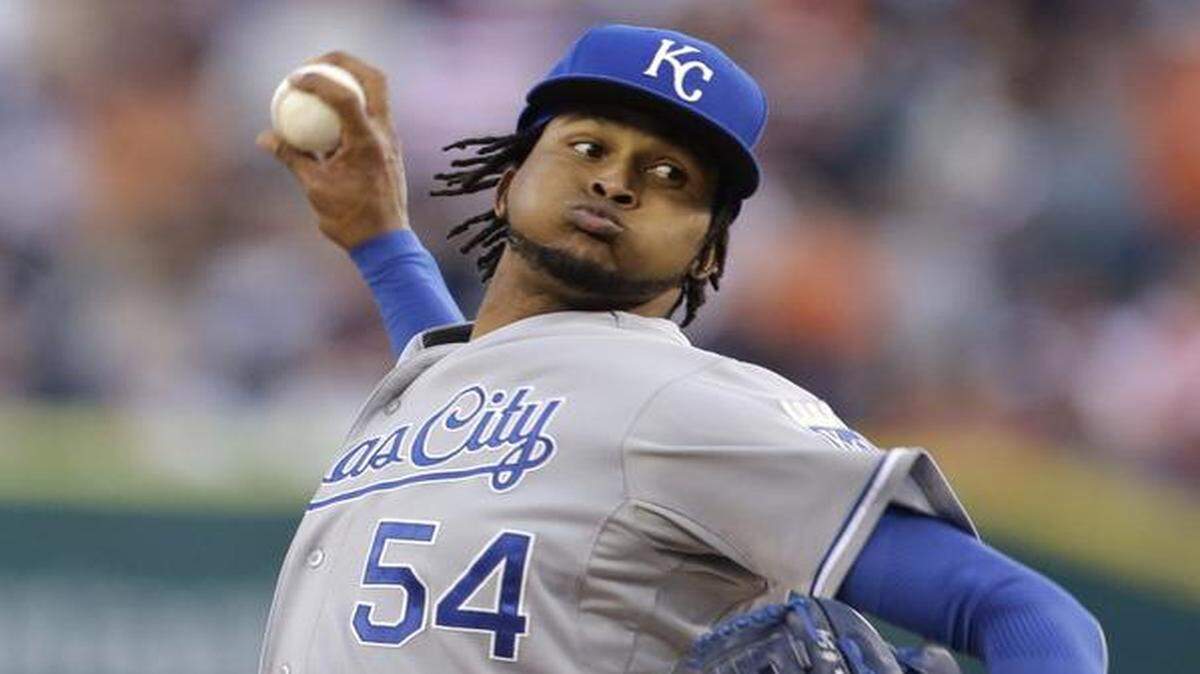 
Ervin Santana enjoyed a terrific outfield defense that made his numbers look better while pitching for the Royals in 2013.
