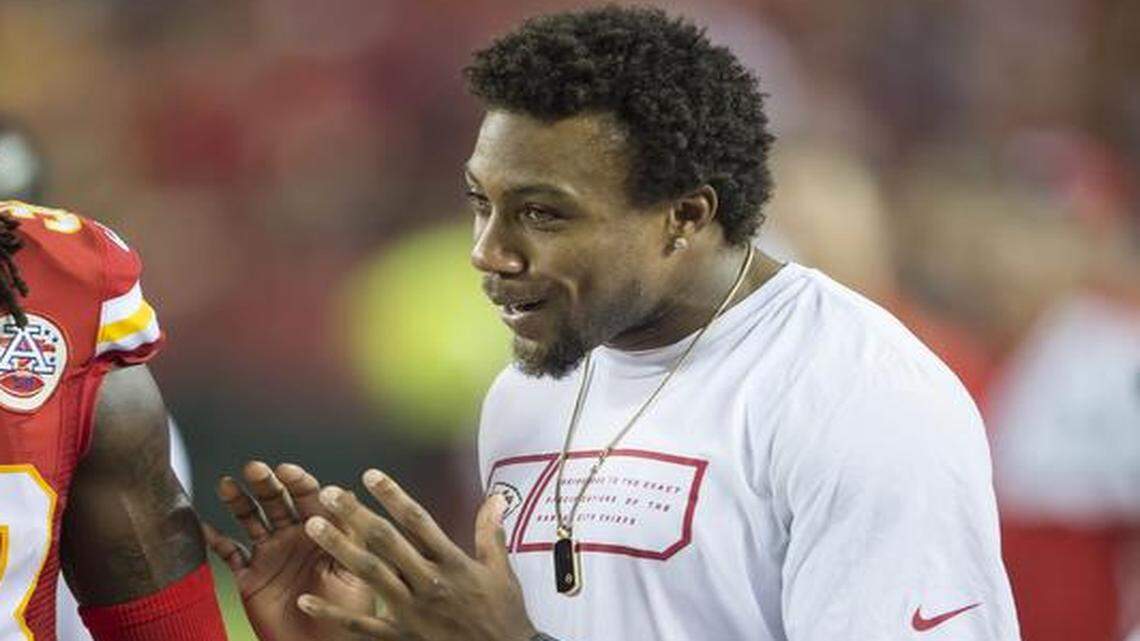 
Even before his cancer scare, Chiefs safety Eric Berry was wearing an orange wristband, the color for leukemia awareness, with the words “TEAM BRICE” on it to show support for 12-year-old Brice Eidson.
