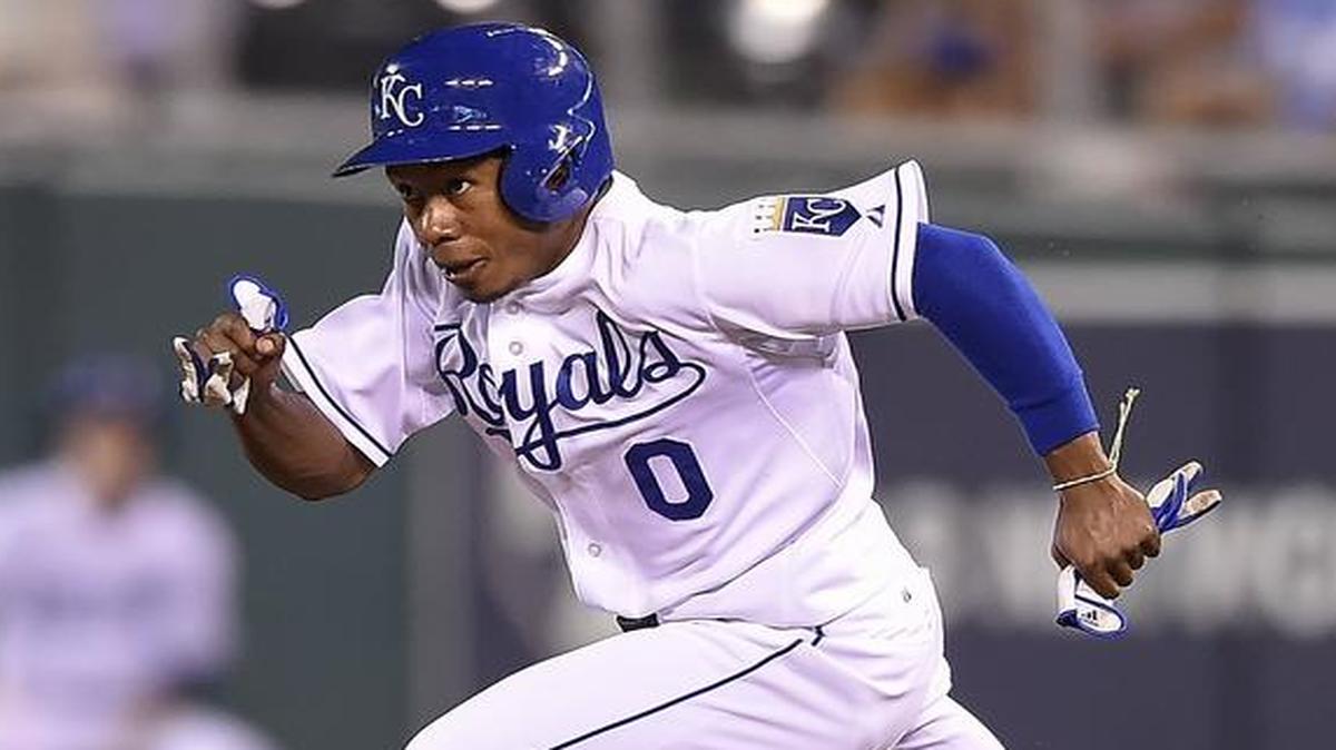 
Royals outfielder Terrance Gore shared the secret that he says helps him steal bases: J.R. Watkins Pain Relief Liniment. “Once you start sweating, it activates; it warms your body up,” said Gore, who last postseason became known for the chaos he inflicted on the basepaths but may or may not be on the Royals’ 2015 postseason roster.
