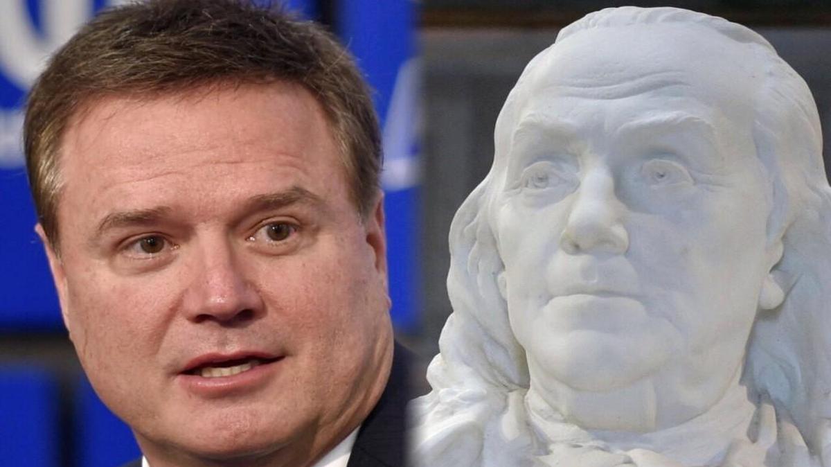 It’s Bill Self ... and Ben Franklin?