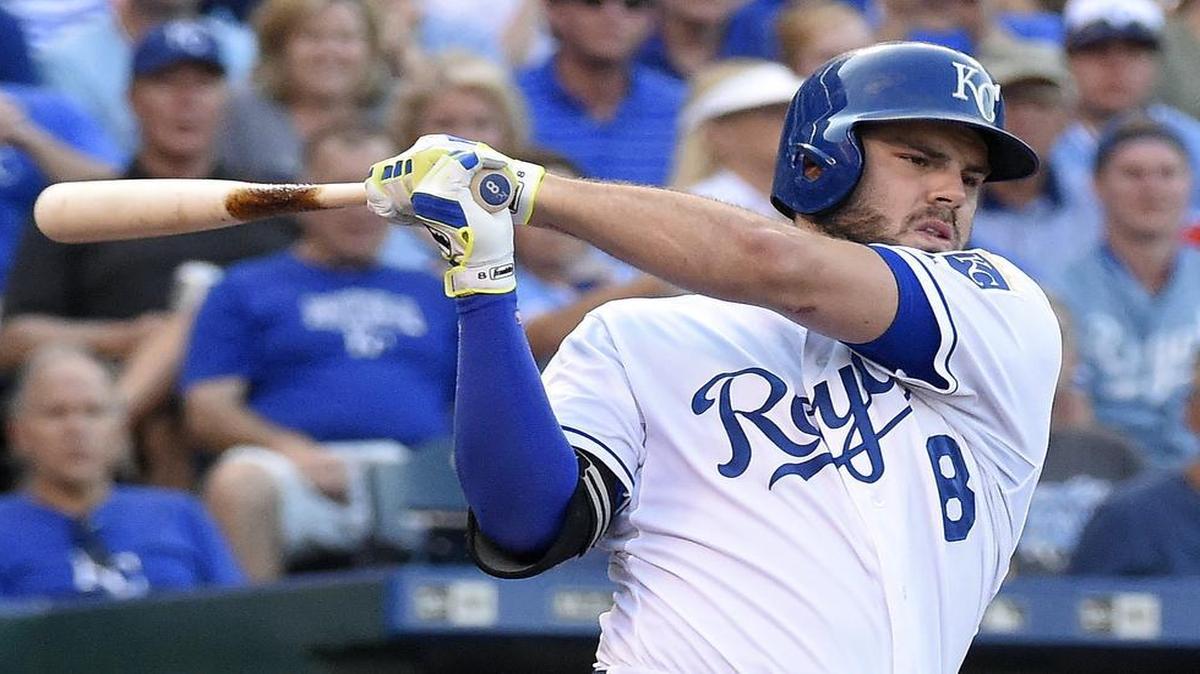 
Mike Moustakas turned 13 the day of the Sept. 11 attacks and thought that if he couldn’t play baseball, already his longtime dream, he’d want to be like his two uncles in the Marines.
