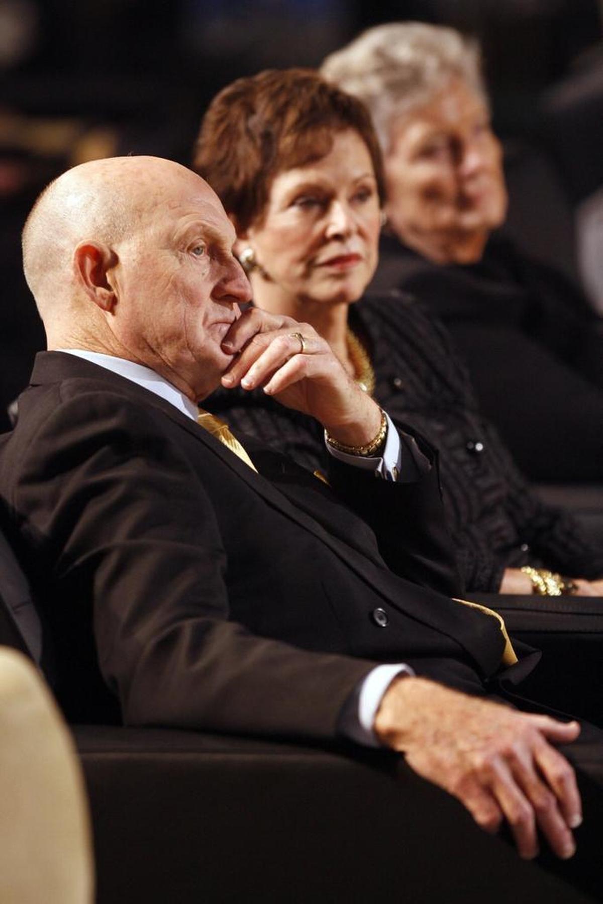 Stewart and wife Virginia remain active in charitible work.