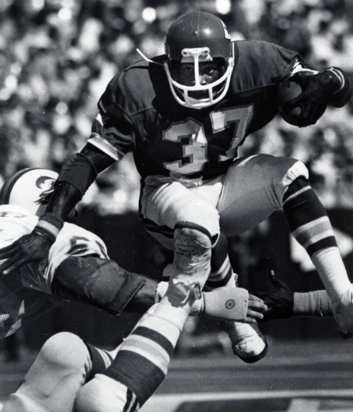 Running back Joe Delaney played only the 1981 and ’82 seasons for the Chiefs before he drowned at the age of 24 while trying to save three youngsters. 