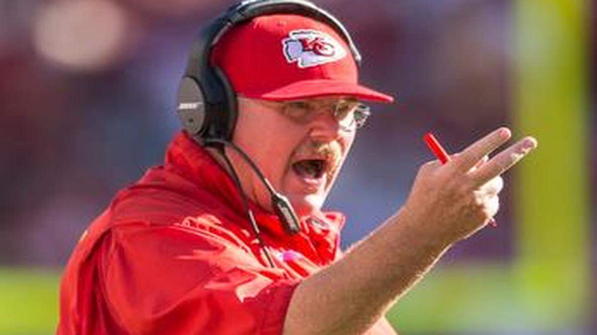 
Coach Andy Reid took the blame for one late gaffe, when the Chiefs had 12 players on the field with 4:19 left in the game. 
