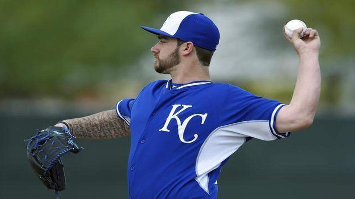 
Left-hander Brandon Finnegan could either begin the season as a starting pitcher in the minor leagues or a major-leaguer in the Royals bullpen.
