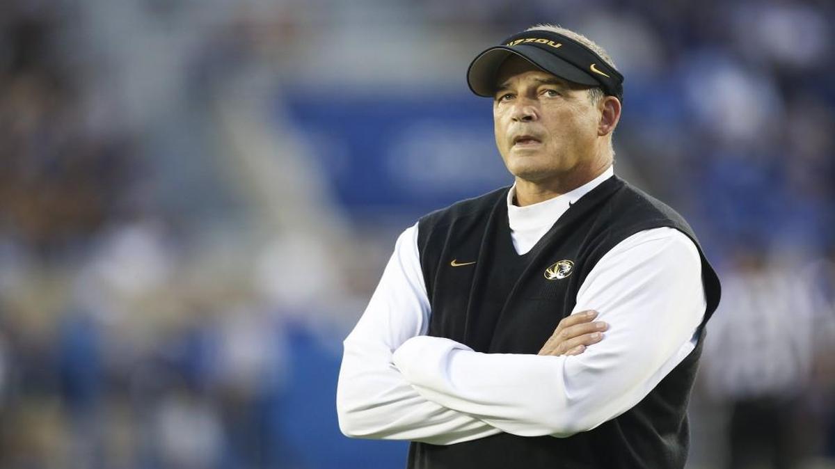 Missouri football coach Gary Pinkel.