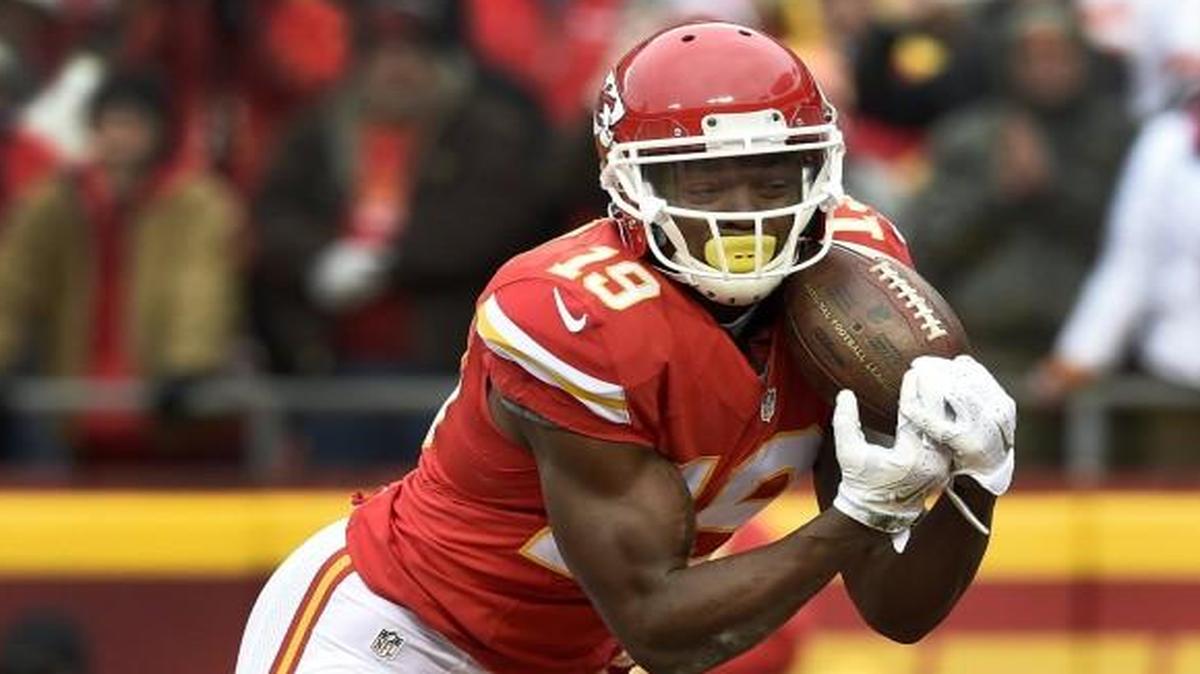 The Chiefs were stripped of their third-round pick in this draft by the NFL for tampering with wide receiver Jeremy Maclin.