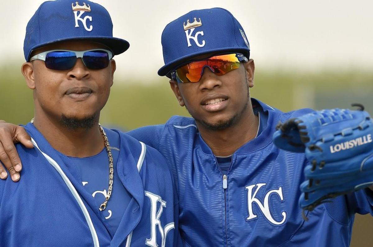 Former Royals teammates Edinson Volquez, left, and Yordano Ventura were fast friends during their time in Kansas City. Since Ventura’s death earlier this year in a car crash, Volquez hasn’t stopped thinking about his Dominican countryman.