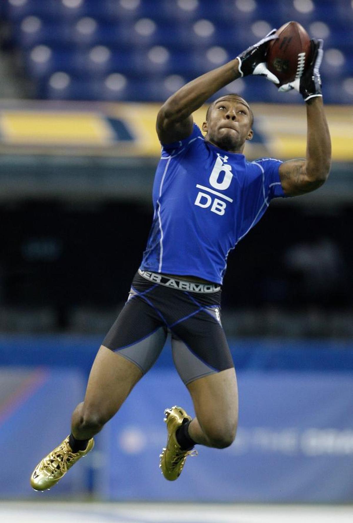 Berry showed off his pro-level skills at the 2010 NFL scouting combine in Indianapolis.