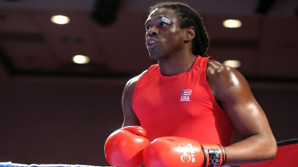 Cam Awesome waited for the start of a bout in the U.S. Olympic Boxing Trials in Reno, Nev., on Dec. 9.