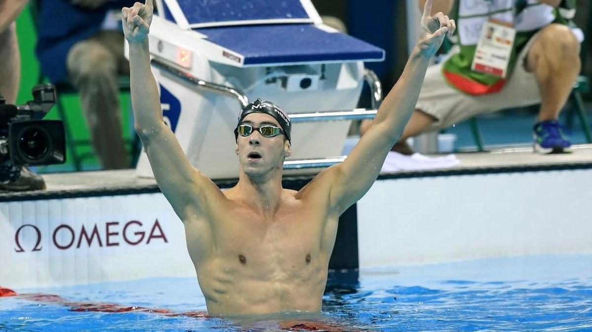 U.S swimmer Michael Phelps was full of bravado after winning the 200-meter butterfly, his signature event.