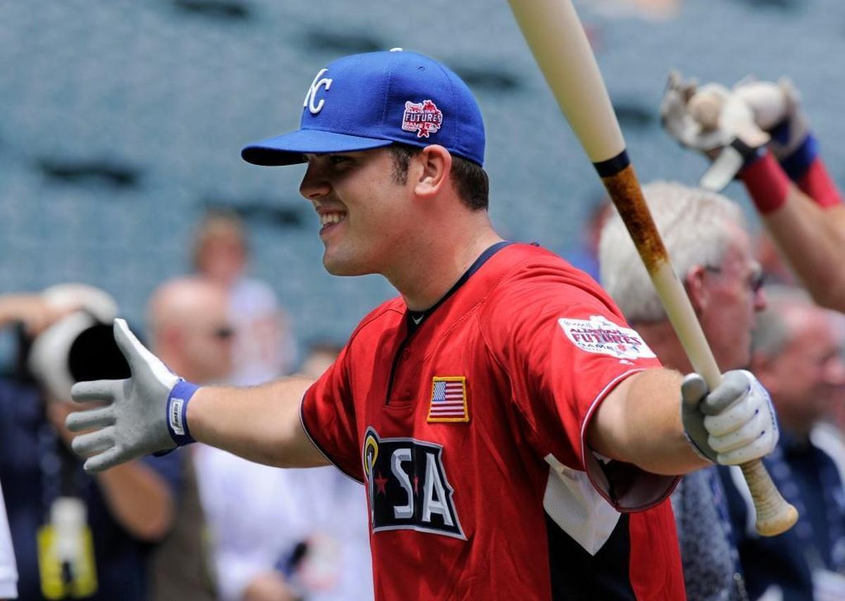 The future arrives fast, as Mike Moustakas can tell you. Seven years ago he played in Anaheim, Calif., as a Royals representative in the MLB Futures Game held as part of All-Star weekend.