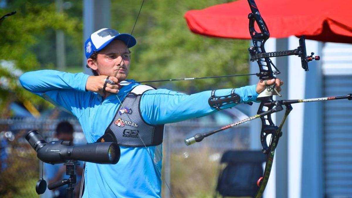 Zach Garrett had to tape over his Royals hat, but that didn’t stop him from making the U.S. Olympic archery team.