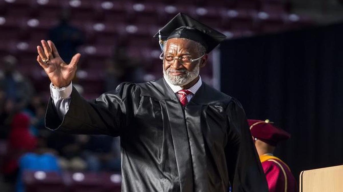 
At the end of 1962, Bobby Bell got swept up in the start of a phenomenal football career, and college took a backseat. On Thursday, he officially graduated from the University of Minnesota. 
