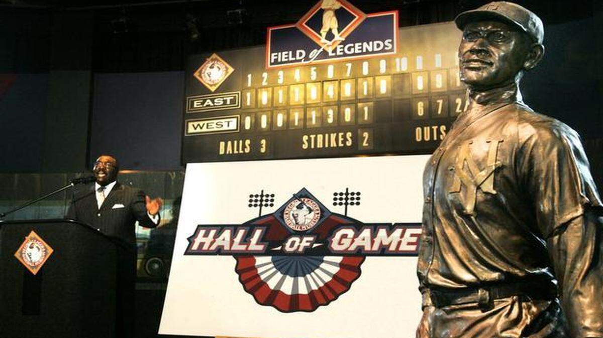 
Negro Leagues Baseball Museum President Bob Kendrick at last year’s announcement of the the museum’s Hall of Game.
