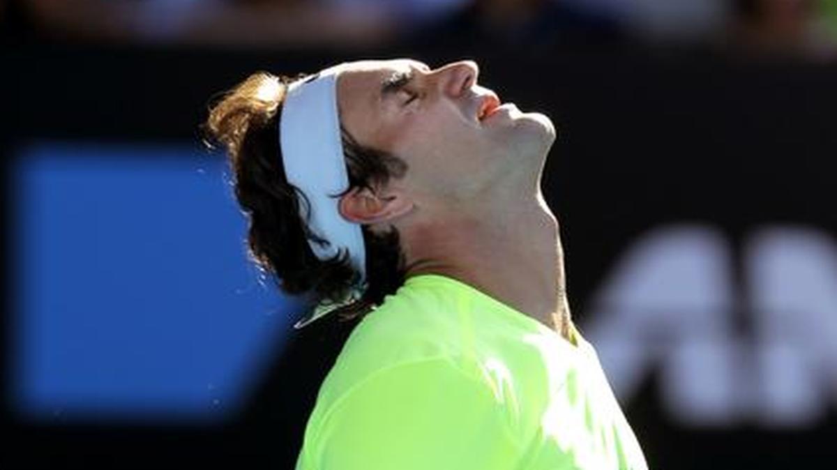 
Roger Federer of Switzerland 
