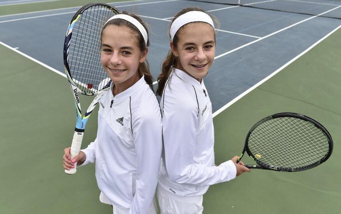 Double trouble: Kuckelman twins are class of the court at Plaza tennis tournament