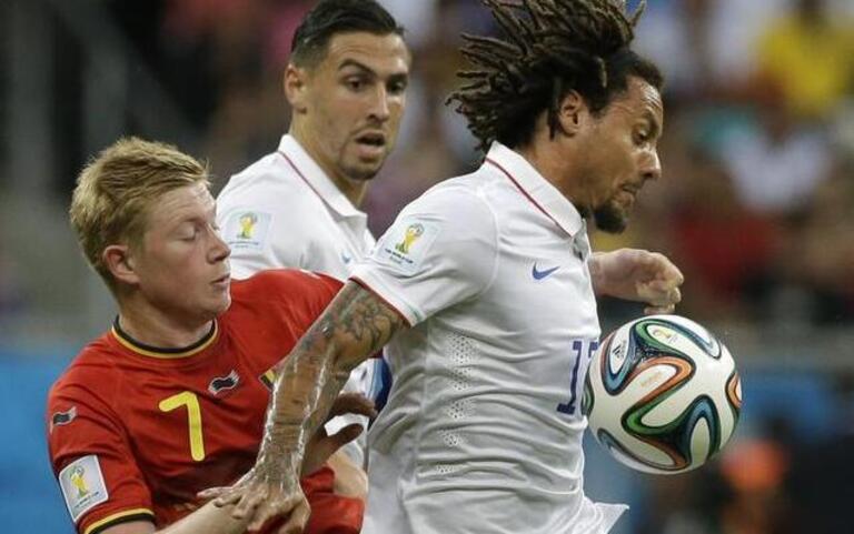 Photo gallery: Game action at the World Cup match