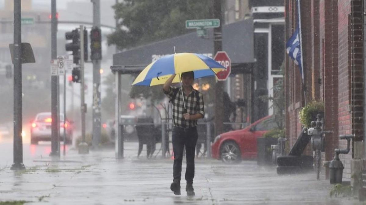 A complex of strong to severe thunderstorms is expected to swoop into Kansas City on Tuesday and Wednesday, bringing the chance for large hail, damaging winds and flash flooding. The risk of tornadoes is low, but they can't be completely ruled out.